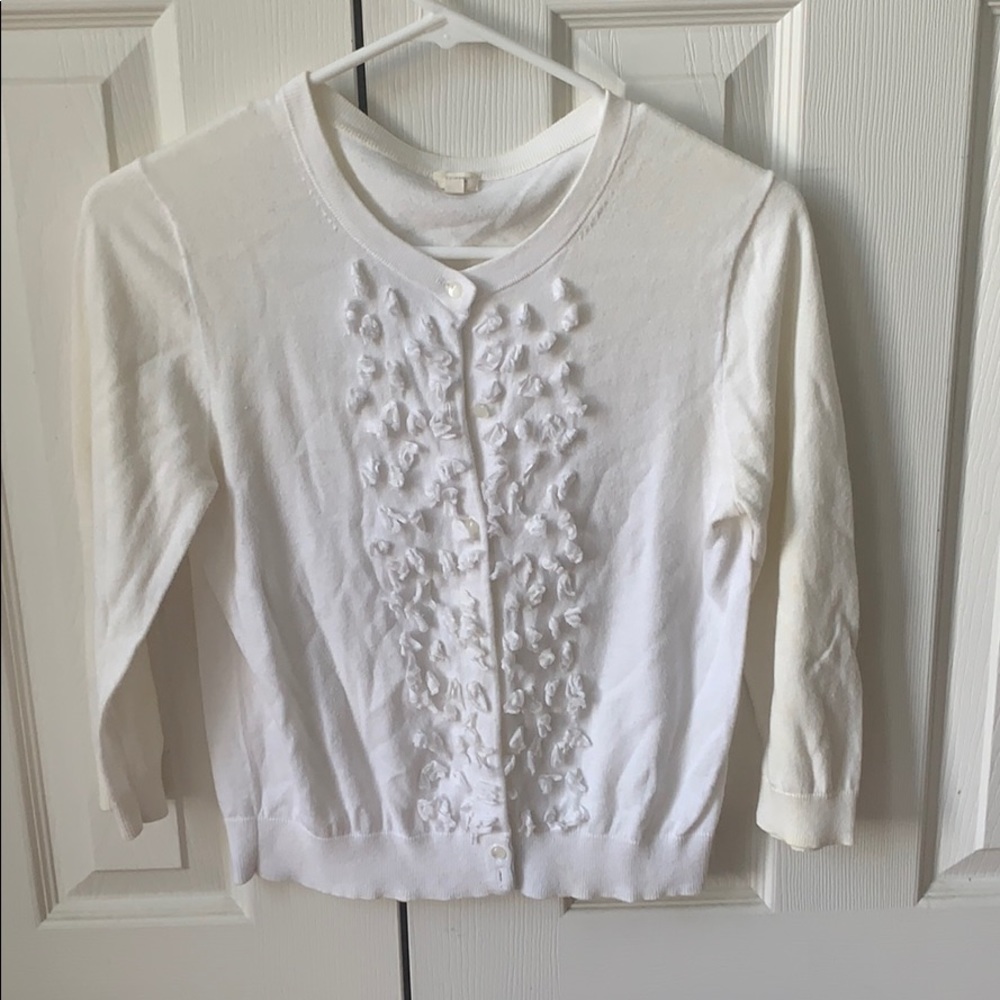 Button down sweater